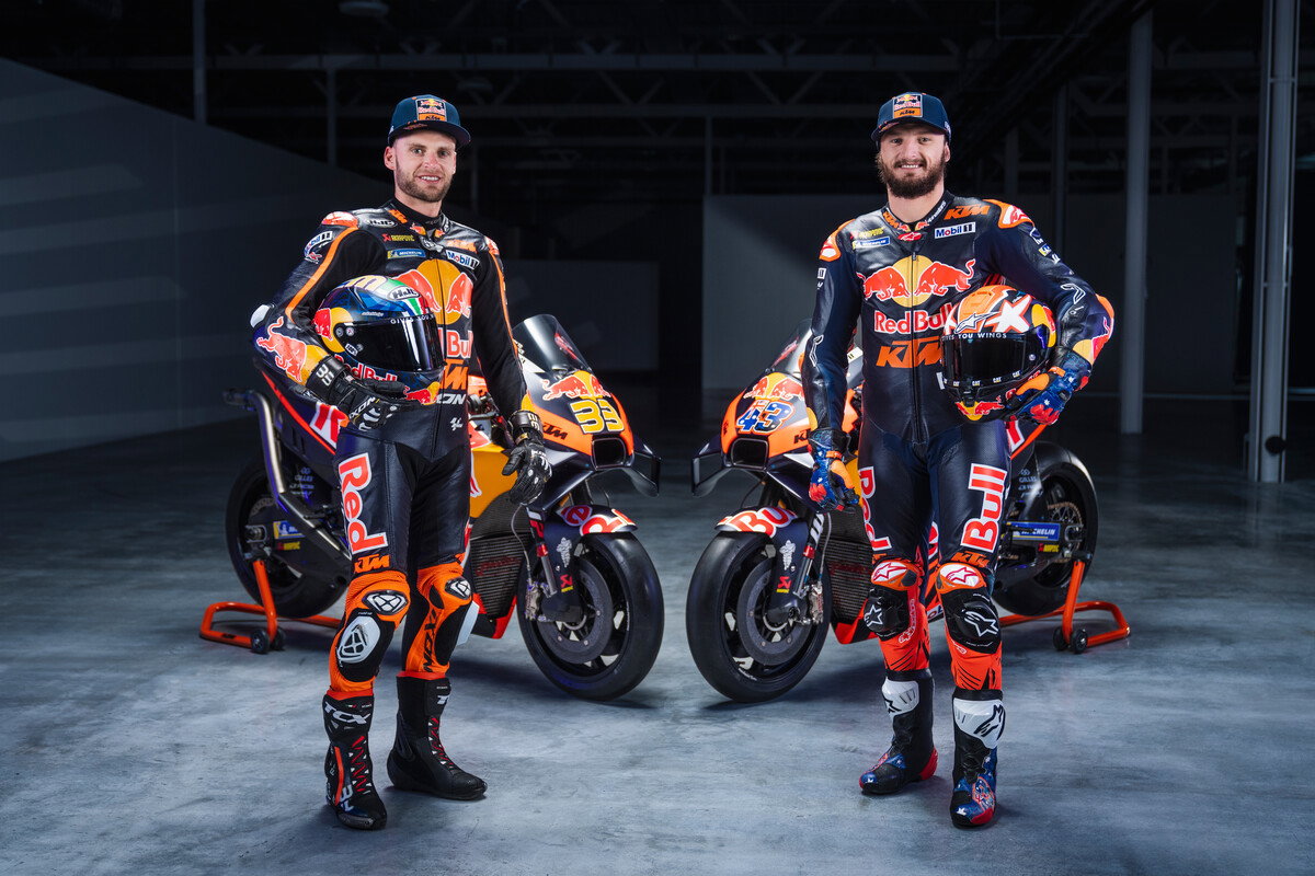 FIRST LOOK: 2023 Red Bull KTM MotoGP livery for Jack Miller and Brad Binder